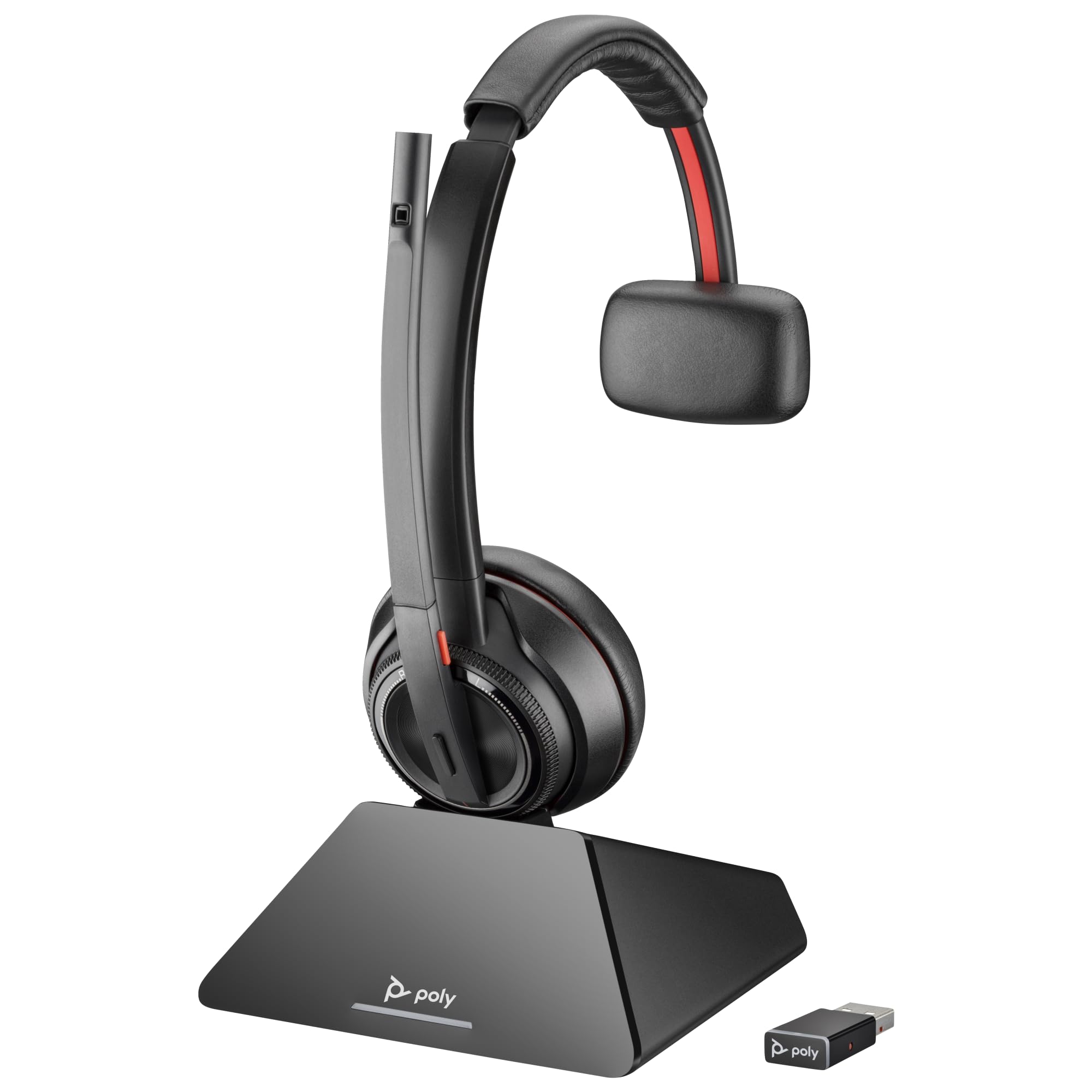 Poly Savi 8210 Office USB-A Mono DECT Headset für Microsoft Teams