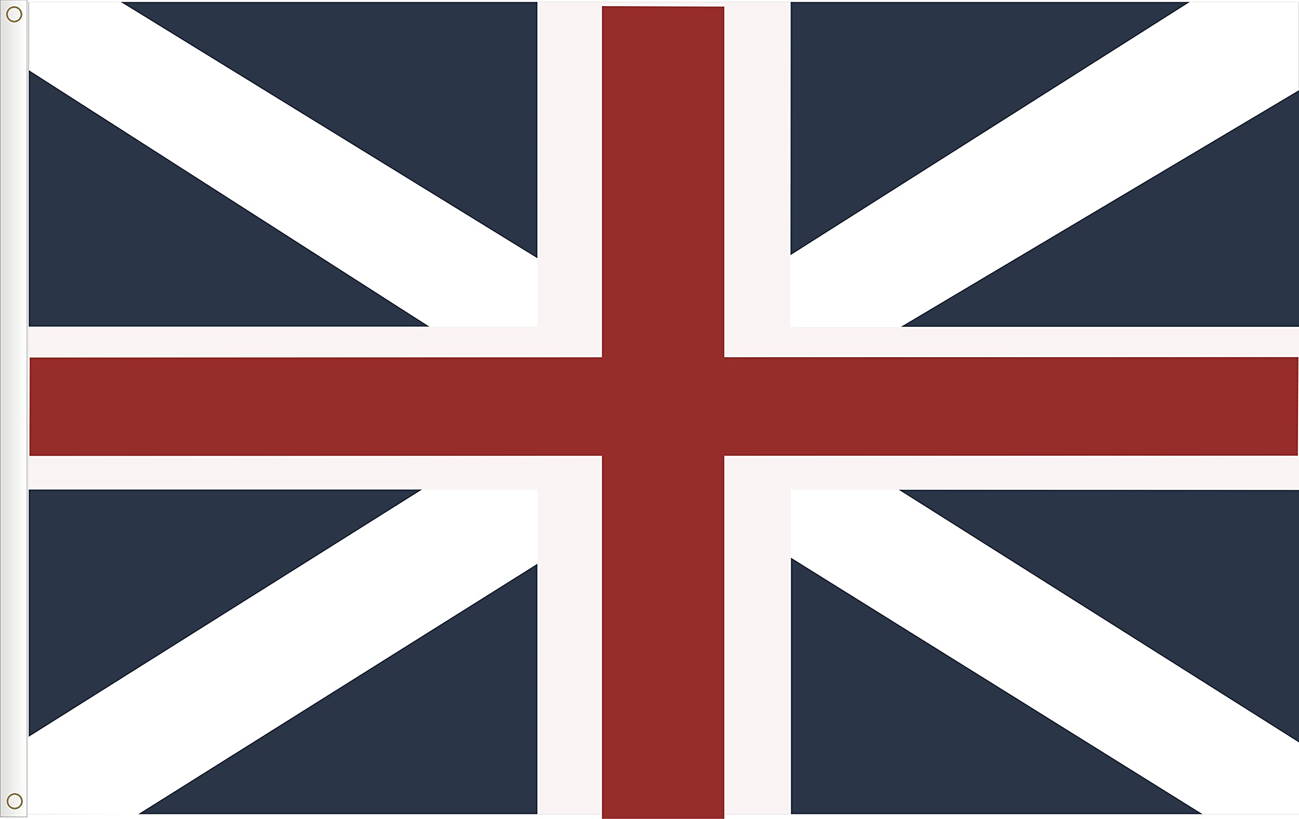 KING´S COLOR FLAG. UNITED KINGDOM FLAG XVIII CT. SATIN PREMIUM QUALITY. 3X5´SIZE. 150X90 CM