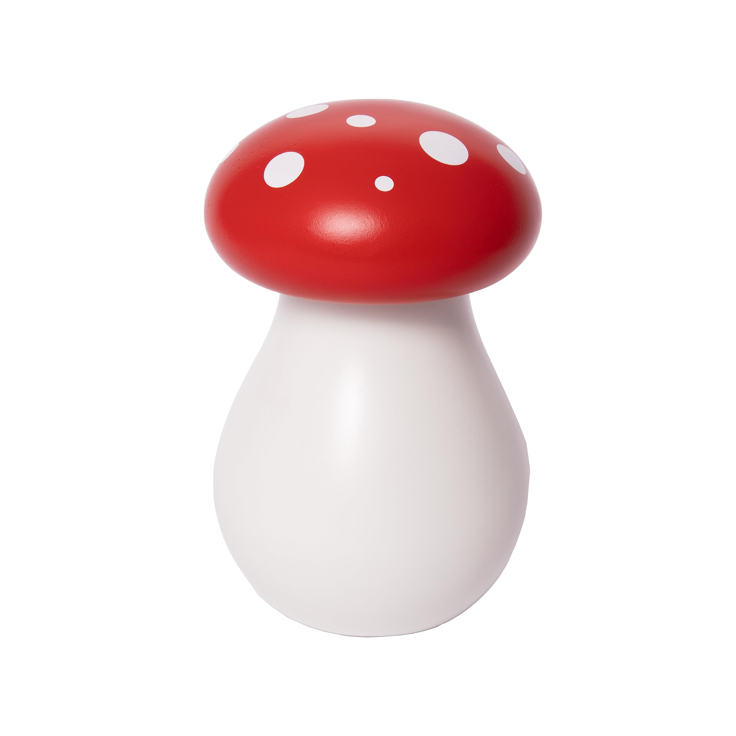 Fisura - Original Mushroom Salt and Pepper Grinder Set, Cute Design, Manual Wooden Pepper Mill with Ceramic Core, Adjustable Spice Grinder, Modern Kitchen Decor, 8 x 8 x 12 cm