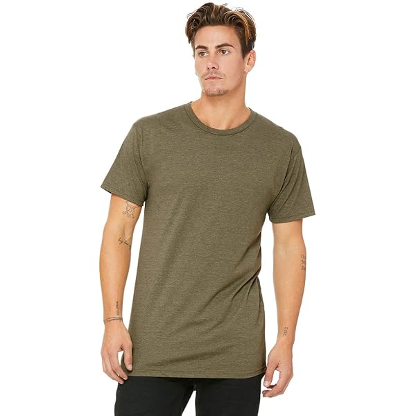 Bella + Canvas Unisex Jersey Short Sleeve T-Shirt - 3XL, Brown, 100% Cotton