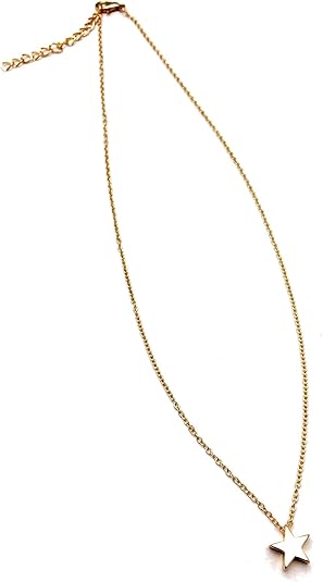 Amazon スターモチーフシンプルネックレス デザインネックレス ボヘミアン 西海岸テイスト ネックレス 通販