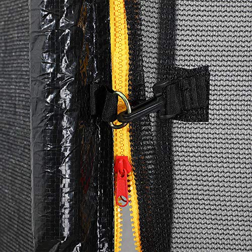 Monzana® Trampolin Ø 183/244/305/366/427 cm TÜV SÜD GS Zertifiziert Komplettset inkl. Sicherheitsnetz Leiter Randabdeckung Kindertrampolin Gartentrampolin – Bild 7