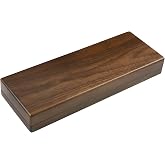 YMDK Handcraft GH60 Solid Wooden Case for 60% Mini Mechanical Gaming Keyboard Compatible Poker2 Pok3r Faceu 60 Wooden Shell (Walnut Box)