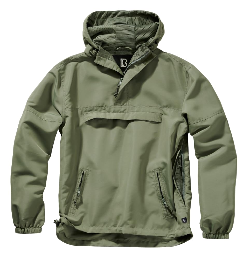 Brandit Summer Windbreaker, color: olive, size: XXL