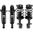 ECCPP Complete Strut Assembly Shock Absorber FWD for 2003 2004 2005 2006 2007 2008 for Toyota Corolla (Front and Rear Pair)