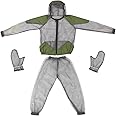 LIXADA Ultra-fine Mesh Summer Wear Fine Net Cover Outdoor Breathable Jacket Suit