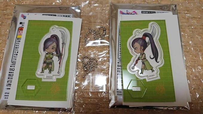 Amazon ドラゴンクエスト ドラクエ11 マルティナ アクリルスタンド キーホルダー アクスタ 2種セット アクキー アイドル 芸能人グッズ 通販