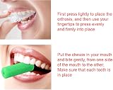 HouChanges Aligner Chew for Tray Seaters, 3Pcs Mint, Medical Grade Silicone view 6