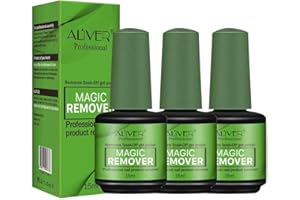 ONE1X Magic Soak-Off Quick,Professional Nail Polish Remover for Natural, Gel Nails (Green-3)