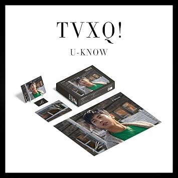 Amazon 東方神起 Puzzle Package U Know Ver 1000 Pieces Puzzle Paper Frame On Pack Poster Lucky Card 韓国盤 Tvxq Dbsk アジアンポップ 音楽