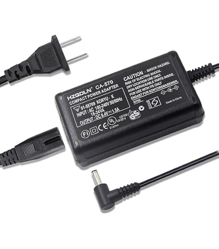 Caricabatterie AC Adattatore UpBright Per Canon CA-550, CA-550K, CA-550A, 8.4V 1.5A - Foto 3