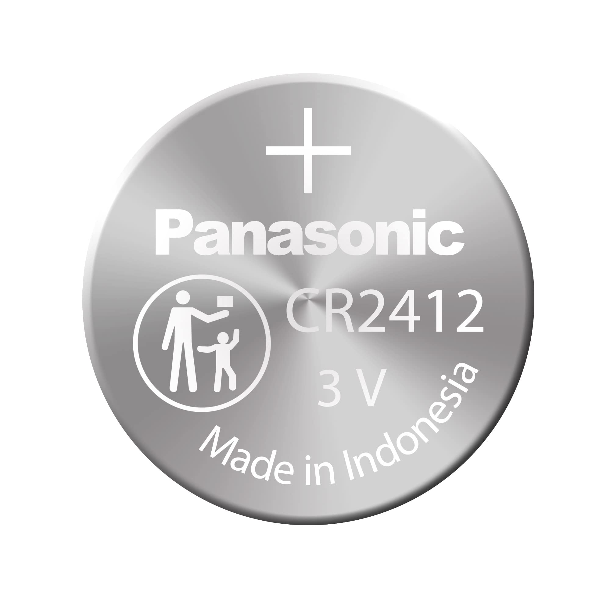 Panasonisc CR2412 3V Lithium Button Battery