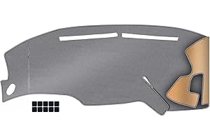 QUYDDC Dash Cover Fit for Fo-rd F-150 Expedition 97-03 | Anti-Glare, Sun Protection, Dustproof, UV-Proof | Dashboard Covers Interior Car Accessories - Grey