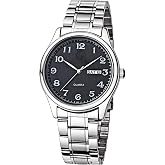 Men/Women Easy to read dial Quartz Watches Classic Business Wrist Watch | Stainless Steel Waterproof Wrist Watches