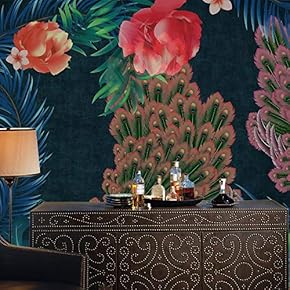 Wall Mural Tropical Rainforest Removable Self-Adhesive Large Wallpaper - 66x96 inches