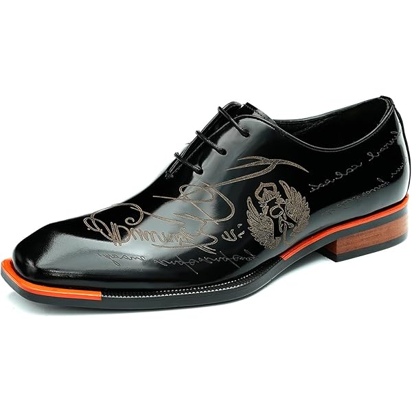 Amazon.com | JUSTINREESS ENGLAND James Men's Lace Up Leather