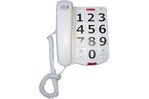 Future Call FC-1507 Big Button Phone with 40db Handset Volume