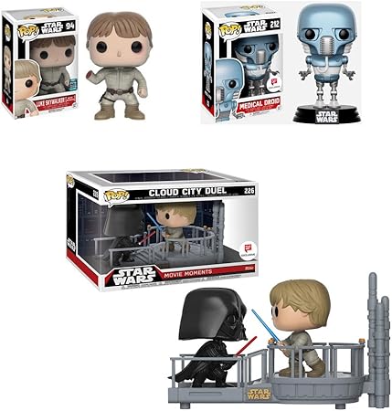 Amazon クラウドcity Duelムービーmoments With Bespin Encounter And Medical Droid Figures ロボット 子ども向けフィギュア おもちゃ