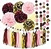 Women Birthday Party Decorations Burgundy Pink Gold/Fall in Love Bridal Shower Decorations/ Qian's Party Graduation Party Supplies/Autumn Wedding/Burgundy Party Decorations Fall