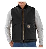 Carhartt mens Relaxed Fit Firm Duck Insulated Rib