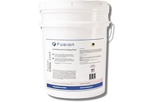 FUSION CHEMICAL Machining and Grinding Fluid | Cutting Oil for Drilling Metal | Fusion Cool 2269 | Semisynthetic Microemulsion Coolant | Extended Life (5 Gallon Pail)