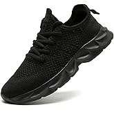 MGBDSZ Mens Walking Shoes Slip On Tennis Non Slip Sneakers Outdoor Running Sports Trainers Athletic Sneaker Road Casual Workout Lightweight Shoes
