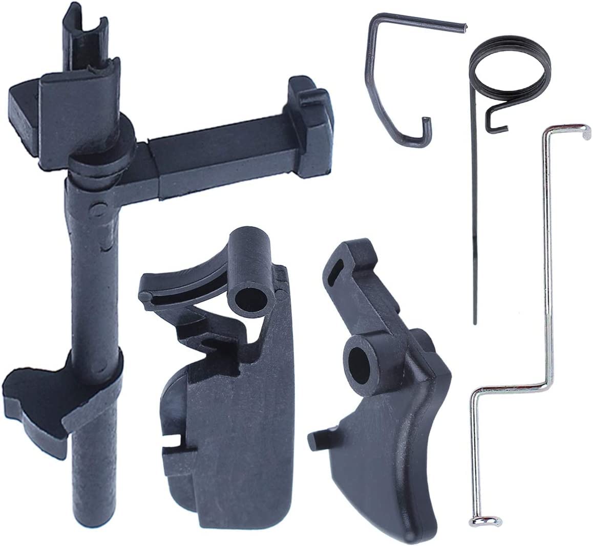 Throttle Trigger Parts Kit for STIHL MS170 MS180 017 018 Chainsaw, ADEFOL Throttle Trigger + Choke Rod + Switch Shaft + Throttle Rod + Trigger Interlock Accessories 6 in 1