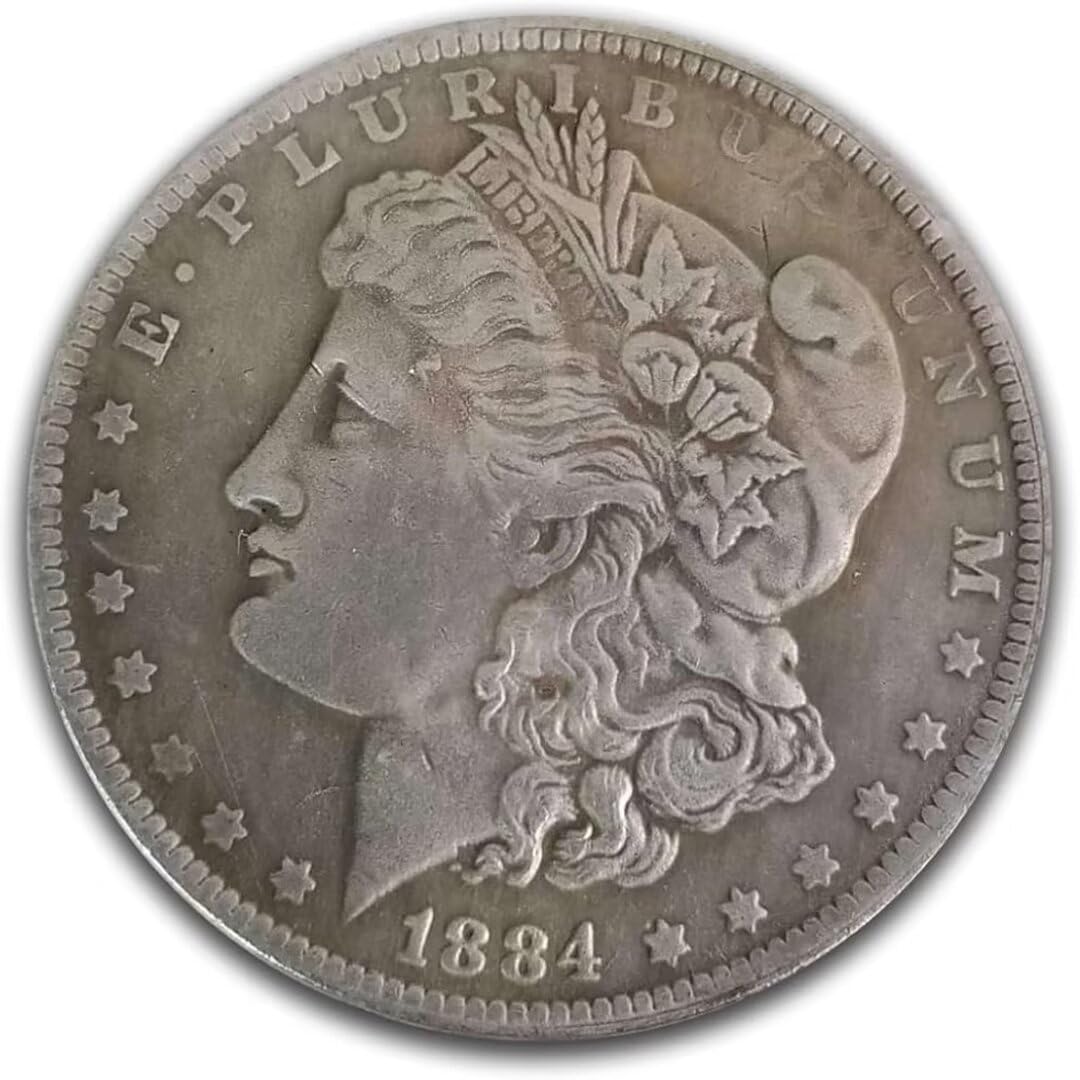 Photo 1 of 1878-1921 Liberty Morgan Gold Coin Replica Collection US Old Coin Collection United States of America Coin Souvenir Party Gifts