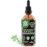 Zenmen Organic Sweet Wormwood (Artemisia Annua) Extract- Immune Support and Source of Antioxidants - 2.32 fl oz / 60ml, Vegan, Manufactured in The USA