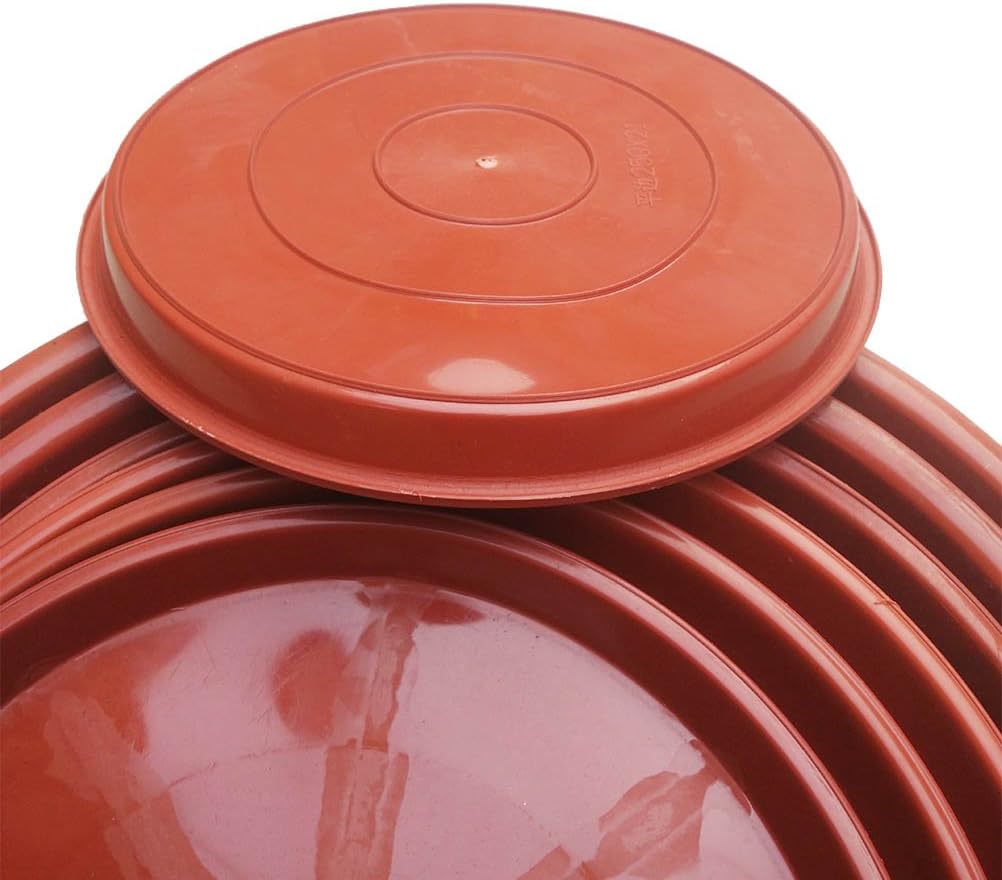 Yardwe 10 Pack Plant Pot Saucers 20cm - Image 5
