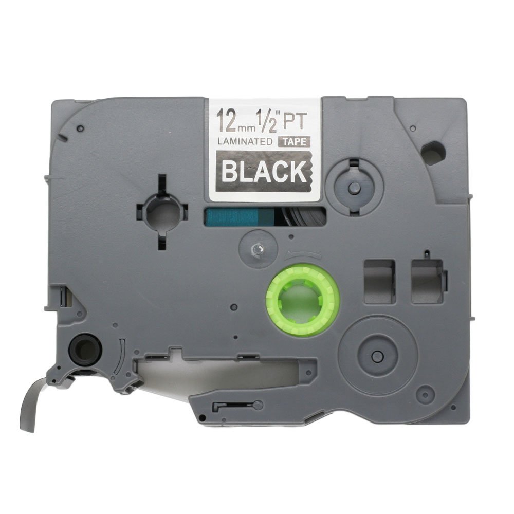 BROVACS 1 Pack White on Black Label Tape Compatible for Brother P-Touch TZ 335 TZe 335 12mm 1/2" OPA1133E