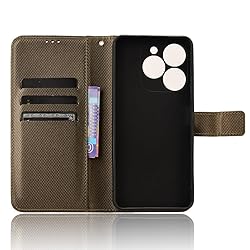 Elubugod Compatible with ITEL A70 Leather Case