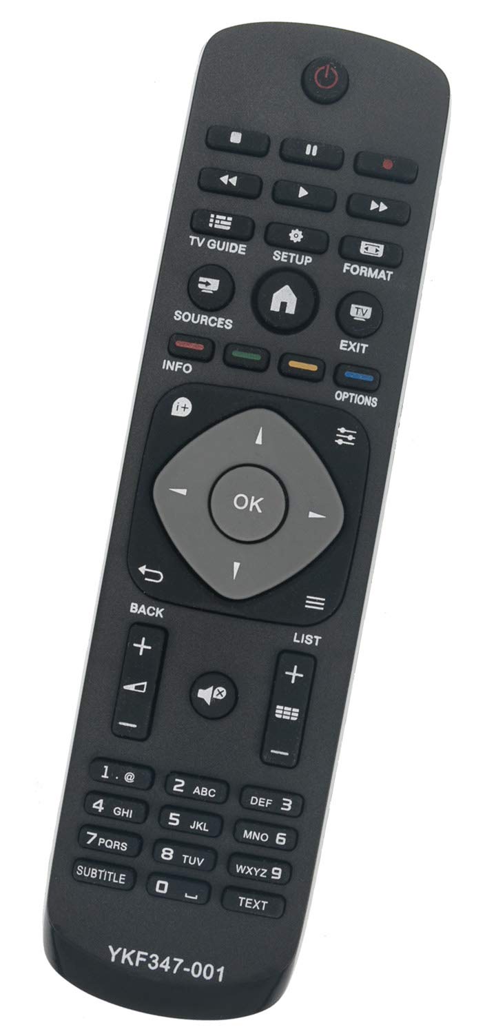 ALLIMITY 996596001842 Remote Control Replacement for Plilips FHD LED TV 22PFK4000/12 22PFK4209/12 22PFT4000/12 32PFK4100/12 32PFK4109/12 32PHS4132/12 32PHT4100/12 40PFH4200/88 40PFH4319/88