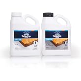 TotalBoat Table Top Epoxy Resin - 2 Quart Kit for Bars and Countertops | Two-Part Epoxy Coating for Bars and Tables, Woodworking, and Resin Art; Clear, High Gloss; UV Resistant for Outdoor Use