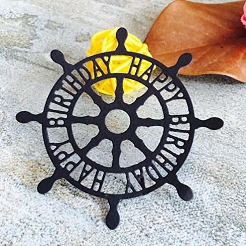Highpot Metal Cutting Dies Stencils For DIY Scrapbooking Photo Album Paper Crafts Decoration for Christmas Card Gift (M)