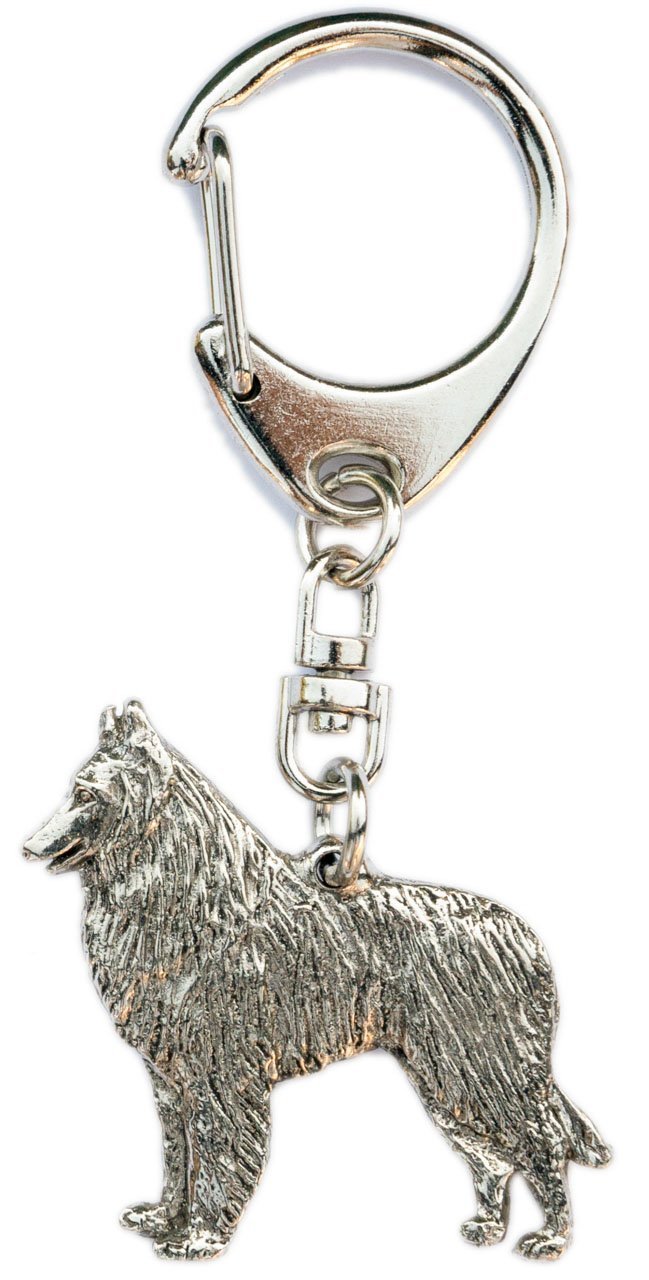 Belgian Shepherd Made in U.K Artistic Style Dog Key Ring Collection