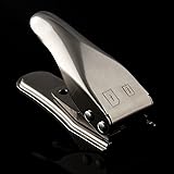 Standard to Micro / Micro to Nano Dual Sim Card Cutter Punch for iPhone 5, Includes 3 Adapters (2-in-1)