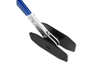 Deflife Brake Caliper Press Tool, Brake Caliper Tool Spreader, 4 in 1 Universal Disc Brake Caliper Compression Tool Ratchet Piston Spreader Automotive Tools for Car Brake Repair Installation Blue