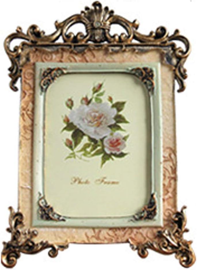 Amazon.de: Unbne Fotorahmen im europäischen Stil Retro-Bilderrahmen aus