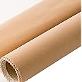 Self Adhesive Velvet Flock Contact Paper Liner for Jewelry Drawer 17.7" x 117" Craft Fabric Peel and Stick, Soft Velvet Liner for Drawer DIY (Apricot Yellow Color)