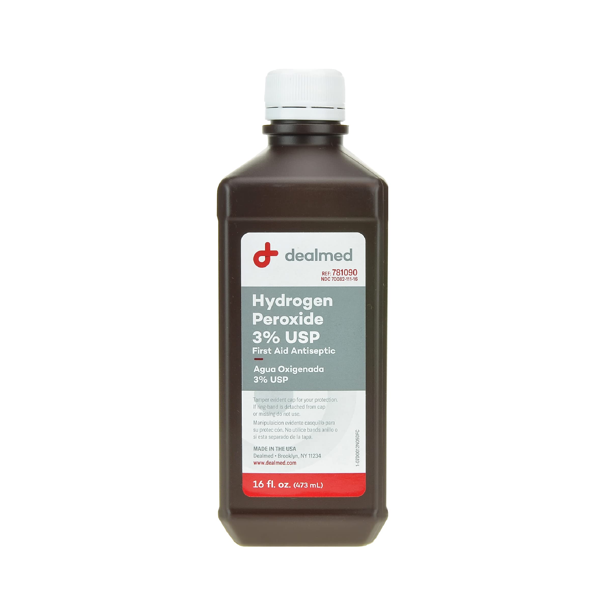 Mua Dealmed Hydrogen Peroxide 3% USP – 16 fl. oz. USA Made Hydrogen ...