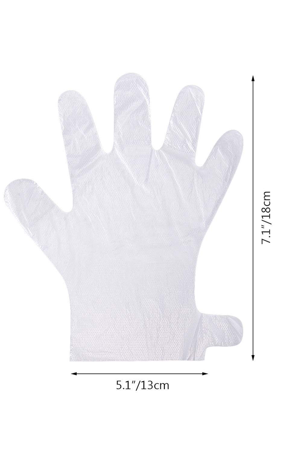Damsale 200 pcs Paraffin Wax Liners for Hand, Larger and Thicker Disposable Plastic Hand Bags, Therabath Glove Mitt Liner Covers for Wax Therapy Treatment Wax Messes, Great for Paraffin Wax Machine : Beauty