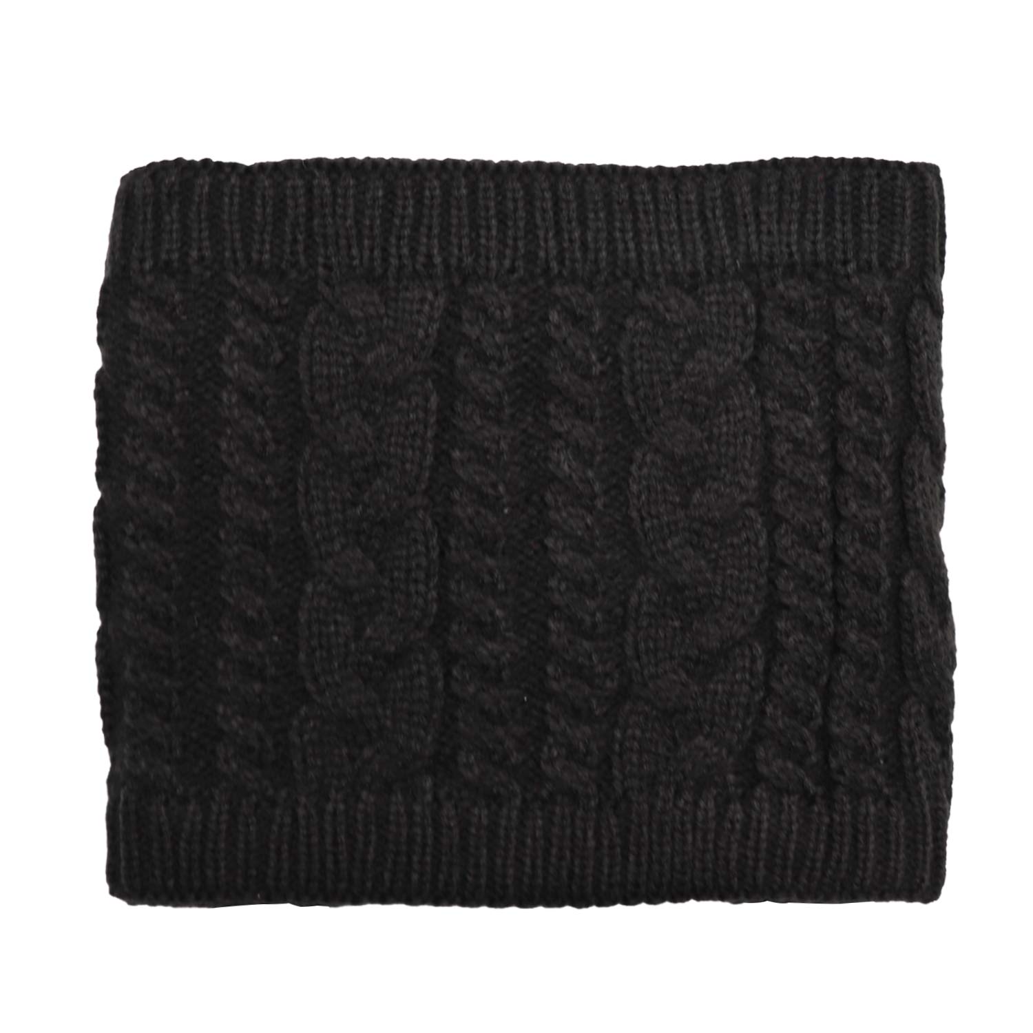 Winter Cable Knitted Neck Warmer Neck Scarf Fleece Lined Scarf Face Mask for Women Men Winter Cable Knitted Neck Warmer Neck Scarf Fleece Lined Scarf Face Mask for Women Men