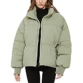 Gihuo Women’s Winter Cropped Puffer Jacket Coat Short Warm Quilted Jacket 2026