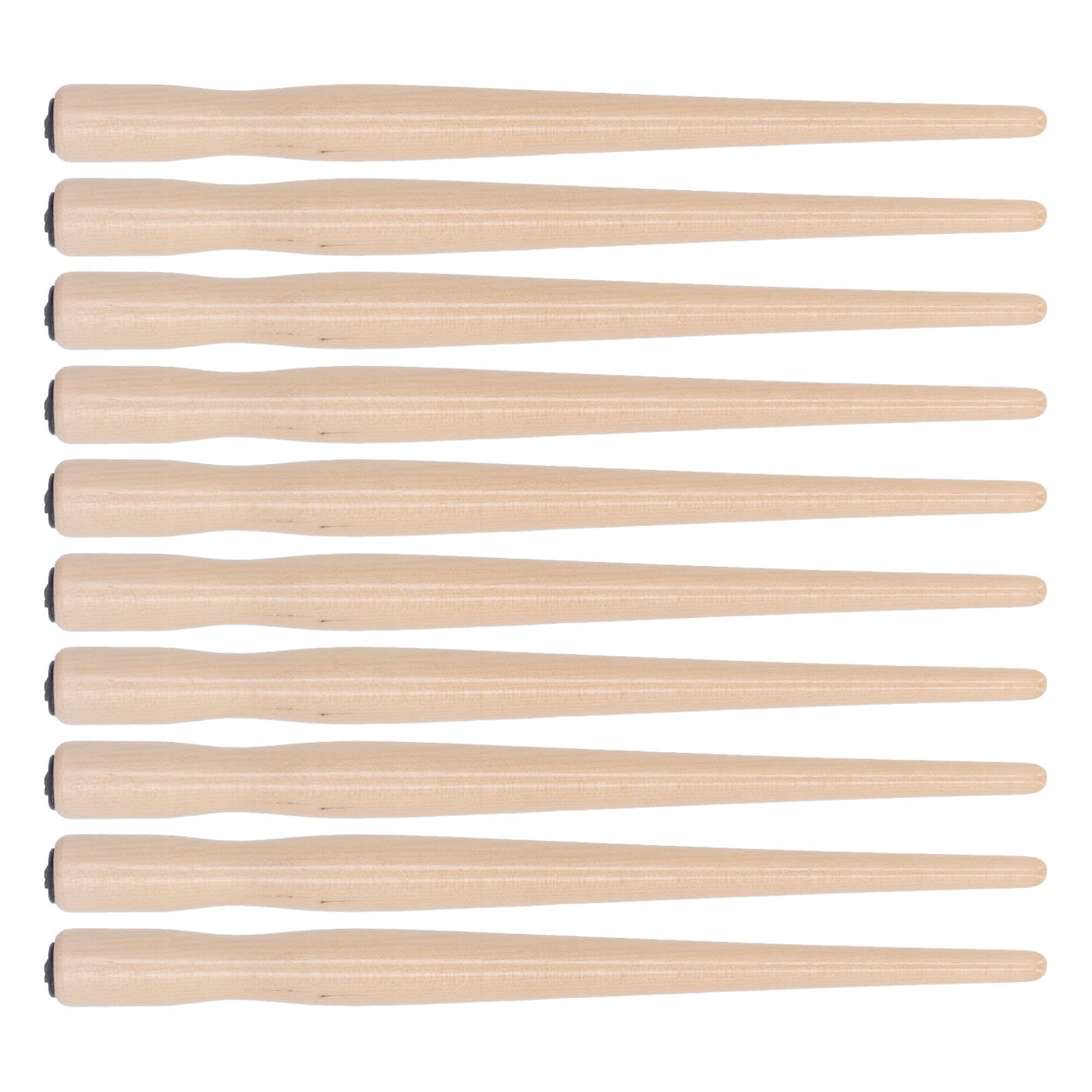 10Pc Wooden Calligraphy Pen Holders Comfortable Grip Dip Pen Nib Holder for Art English Calligraphy Practice