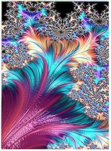 5D Diamond Painting Kit Peacock Feathers Suitable for Home ...