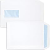 Postmaster C5 Window Envelopes 229 x 162mm A5 90GSM Self Seal Bulk 500 view 7