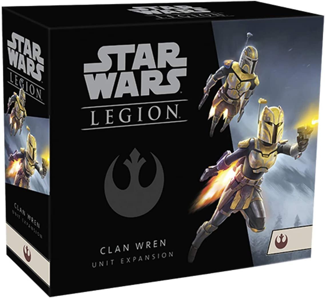 Star Wars: Legion Clan Wren Unit Expansion - Liberate Mandalore! Tabletop Miniatures Game, Strategy Game for Kids and Adults, Ages 14+, 2 Players, 3 Hour Playtime, Made by Atomic Mass Games