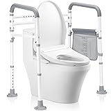Toilet Safety Rails-Adjustable Toilet Safety