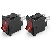 20316.0001 Warmer Switch Replacement Compatible with Bunn Coffee Makers | Fits for Models GR, GRX, GRX-B, GRX-W, BX, GR10, B10 &ndash; On/Off Illuminated Rocker Switch, 2-pack